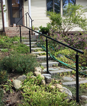 Pipe railing