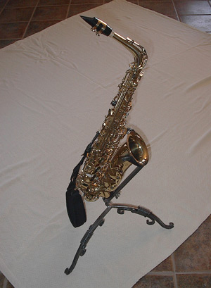 Saxaphone stand